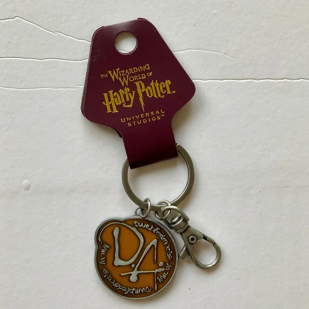 Harry Potter Dumbledore's Army DA Keychain Universal Studios Wizarding World NEW